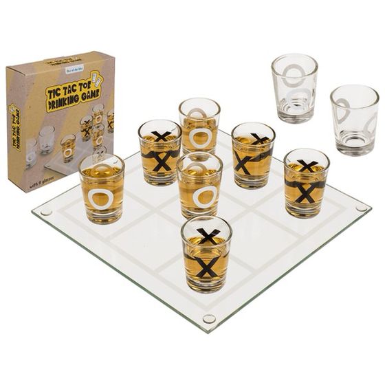 Tic Tac Toe Drinking Game