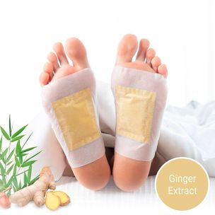 InnovaGoods Ginger Foot Detox Patches (Pack of 10)
