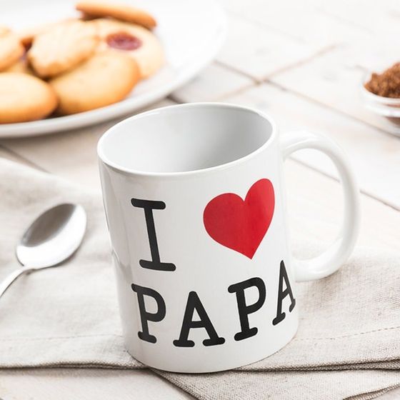 I Love Papa Mug