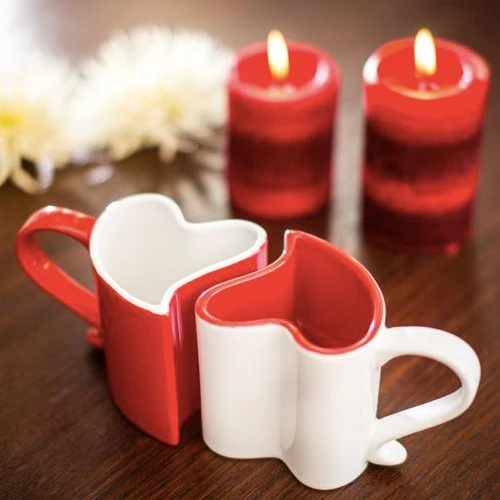 Romantic Heart Mugs