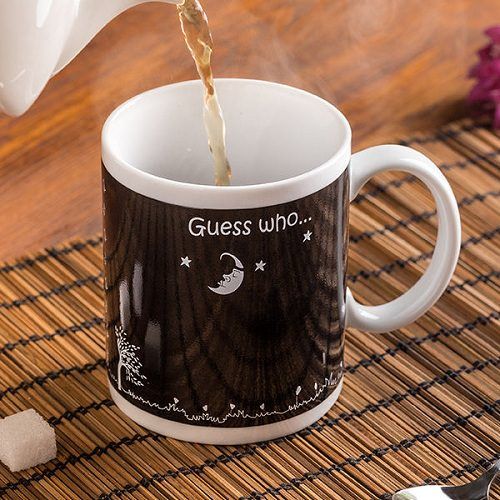 Guess Who Loves You Color Changing Mug