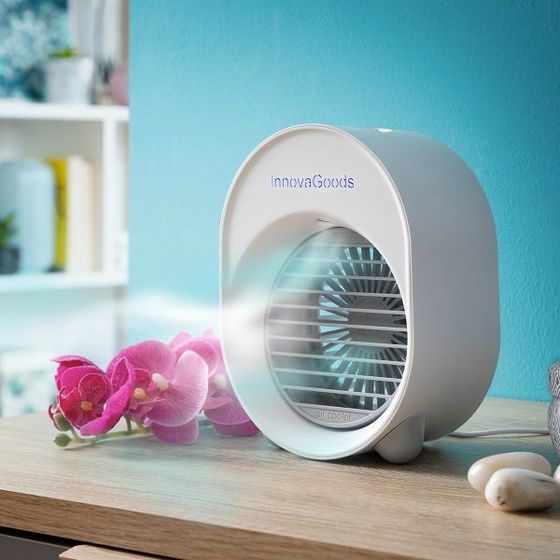 Koolizer Mini Ultrasound Air Cooler & Humidifier with LED