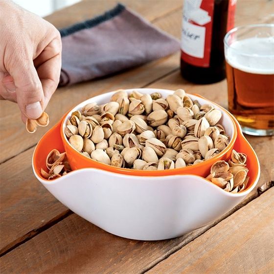 2-in-1 Snack Bowls (Set of 2)