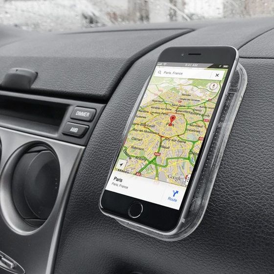 Transparent Car Dashboard Non-Slip Mat for Phones