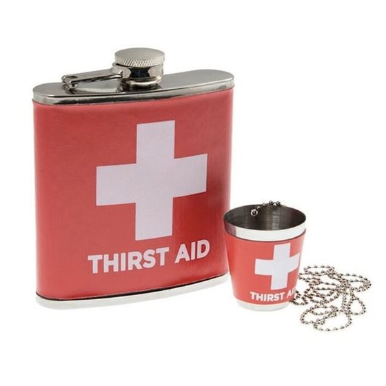 Thirst Aid Hip Flask
