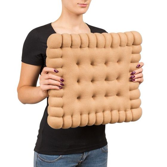 Giant Biscuit Pillow
