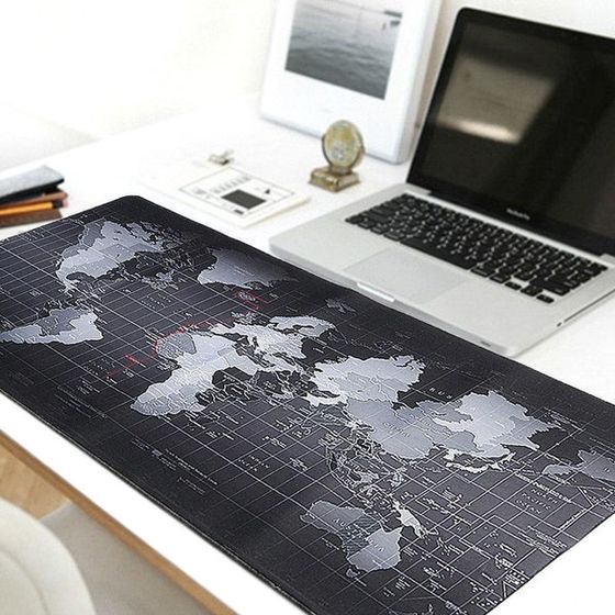 XXL Gaming Mouse Pad World Map