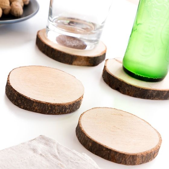 Trunk Wooden Coasters (Set of 4)