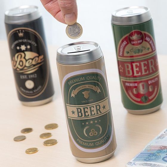 Beer Can Money Bank