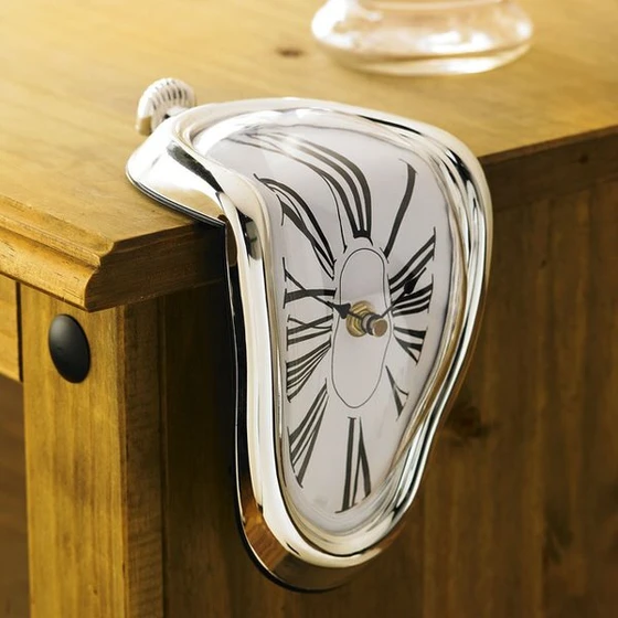 Salvador Dalí’s Melting Time Clock