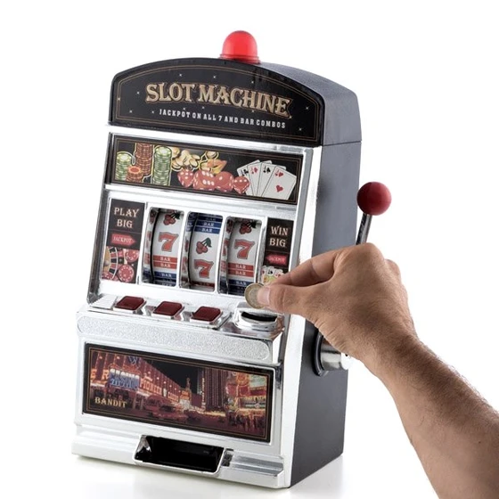 Giant Slot Machine Coin Bank