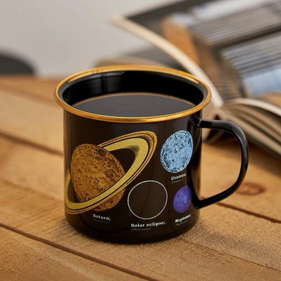 Space Enamel Mug