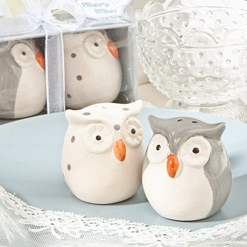 Owls Salt and Pepper Shakers