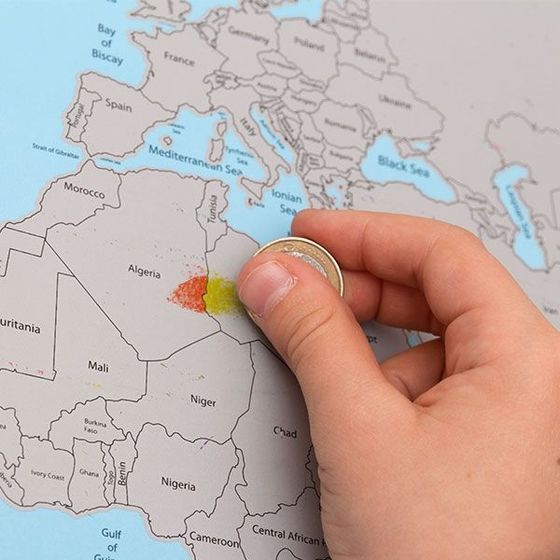 World Scratch Map Lite