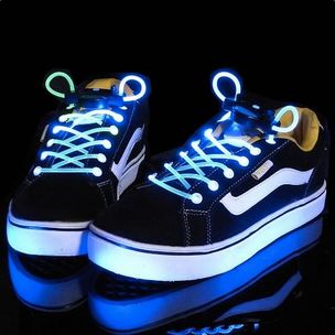 LED Shoelaces - blue